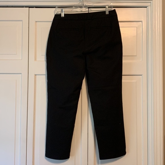 3-$30 Chico’s small (0.5) black striped pants - Picture 3 of 4